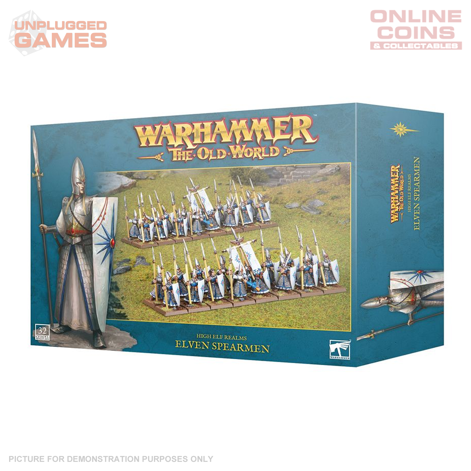Warhammer The Old World - High Elf Realms - Elven Spearmen